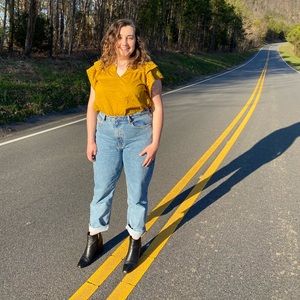 Zara Mom Fit Size 14 Jeans Size 14